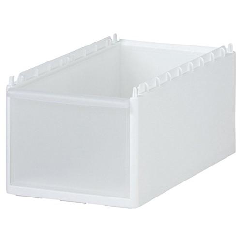 ライクイット (like-it) 収納ケース ストッカーユニット パーツ ワイド 中型 ホワイト 約...