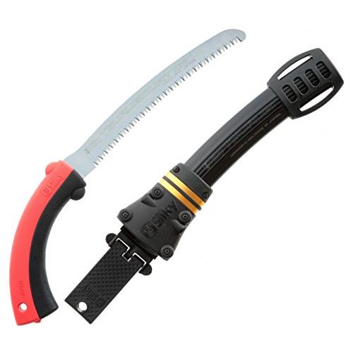 ユーエム工業(Silky) 鞘入鋸ツルギカーブ 右利き用 210 本体 466-21 細身で狭所剪定...