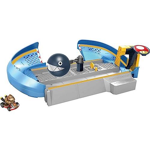 ホットウィール(Hot Wheels) マリオカート ワンワン トラックセット ドンキーコング1台付...