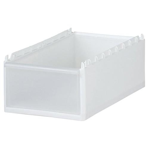 ライクイット (like-it) 収納ケース ストッカーユニット パーツ ワイド 浅型 ホワイト 約...