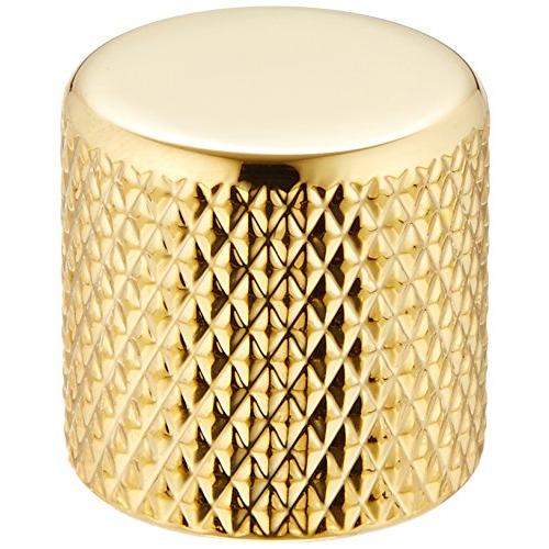 SCUD メタルノブ、フラットトップ ゴールド HK-MKFG