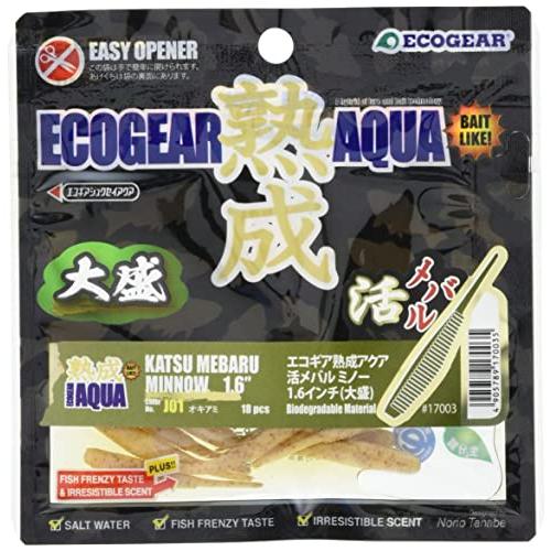 エコギア(Ecogear) 熟成アクア 活メバルミノー1.6(大盛) J01 オキアミ