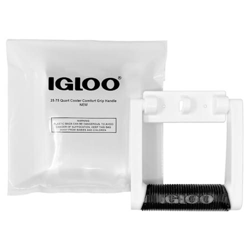 Igloo プレミアム コンフォート ラバーグリップ スイングアップハンドル 25-75クォート ク...