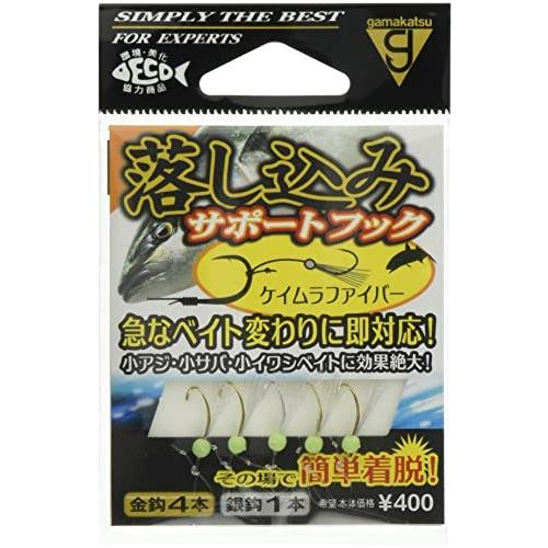 がまかつ(Gamakatsu) 落し込みサポートフック #3 ケイムラファイバー