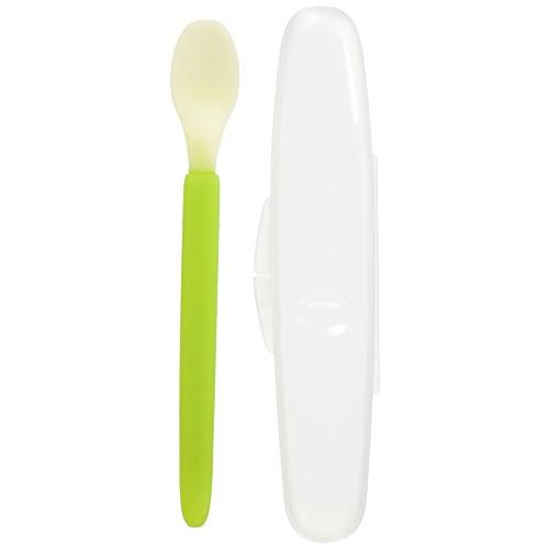 COMBI コンビ ベビーレーベル フィーディングスプーン ケース付 5カ月頃 114782