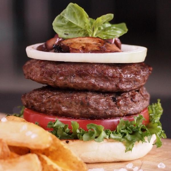 ポイント消化 カンガルー肉 ハンバーガーパティ 2枚