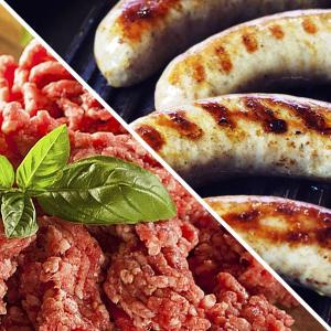 ソーセージミートミンチ 500g BBQ ブリトー　ポイント消化