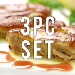 ハンガリー産 フォアグラスライス 3枚 セット（25g×3）