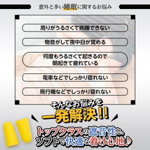 耳栓 10組20個セット 睡眠 騒音 遮音 高...の詳細画像1