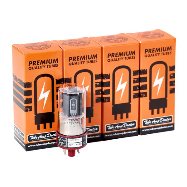 TAD 6V6GT-STR REDBASE POWER TUBE マッチドクアッド 真空管 / パワ...