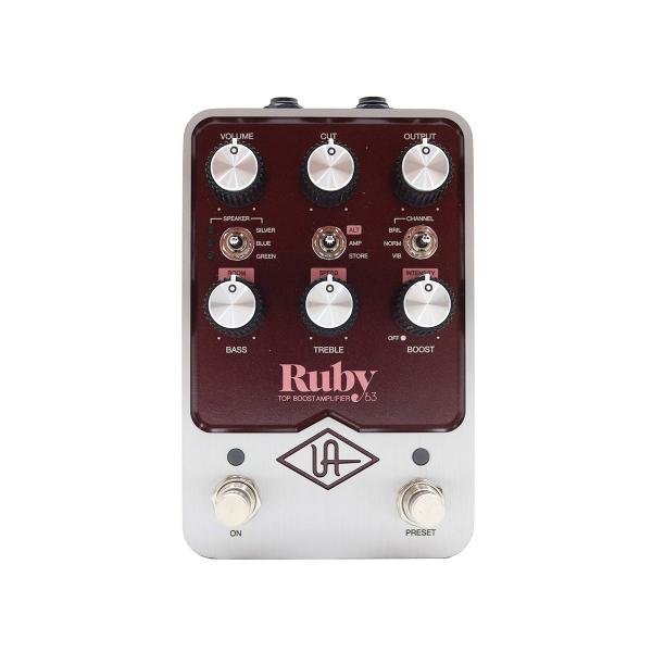 UAD / Universal Audio UAFX Ruby '63 Top Boost Ampl...