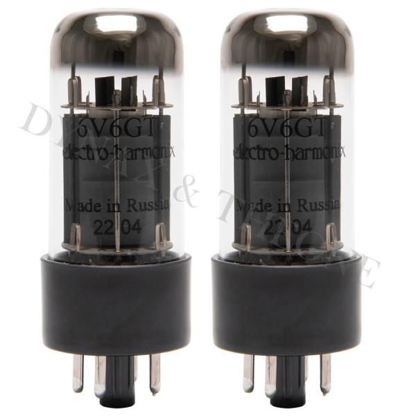 Electro-Harmonix 6V6EH マッチドペア (2本) パワー菅