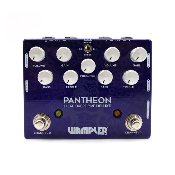 Wampler Pantheon Deluxe Dual Overdrive オーバードライブエフェ...