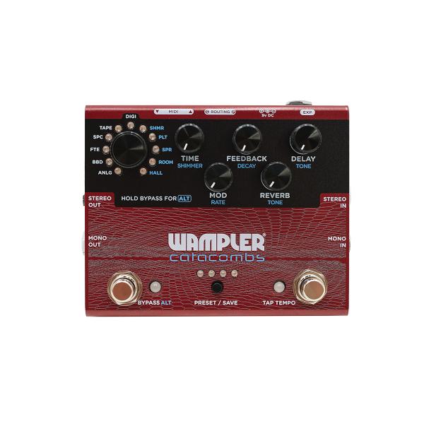 Wampler CATACOMBS ディレイリバーブ