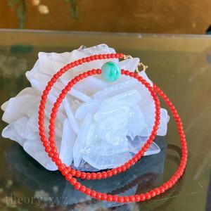 theory xyz 糸魚川翡翠ネックレス レディース 極上級 甲府製 8mm玉