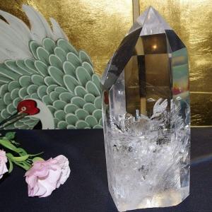 ✳️専用、‼️✨クラックと透明度と虹の共演✨虹入り ヒマラヤ水晶 丸玉 天然石 原石 sc-m70_0.jpg