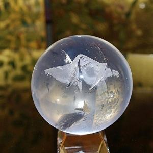 天然水晶　丸玉　クリスタルクォーツ　鑑別書付き　無色透明　42mm theory xyz 天然水晶 無垢 丸玉 最高級 甲府研磨 水晶玉 天然 99.90mm