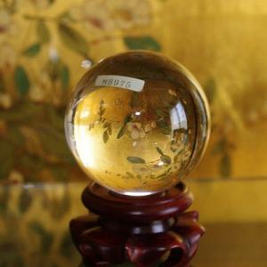 ⭐︎【天然】ゴールド ルチル クオーツ 置物 74mm theory xyz ルチルクォーツ 置物 母岩(結晶)入り ゴールドルチル 原石