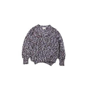 【正規取扱店】beautiful people tie-dye yarn cotton v-neck pullover (ビューティフルピープル)｜thepark