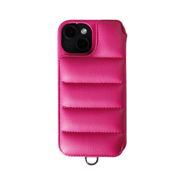 【正規取扱店】DEMIU BALLON iPhone15 MAGENTA PINK 携帯ケース（デミ...