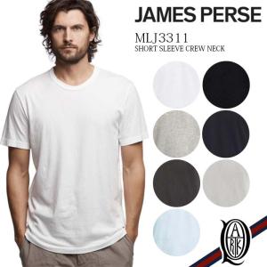 正規取扱店 JAMES PERSE メンズ MLJ3311 半袖クルーネックカットソー 9色 メンズ ベーシック (ジェームスパース MENS BASIC)｜thepark