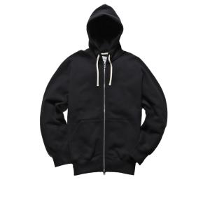 【正規取扱店】REIGNING CHAMP SCYE フルジップパーカー RC-3944 HEAVYWEIGHT TERRY BLACK (レイニングチャンプ)｜thepark