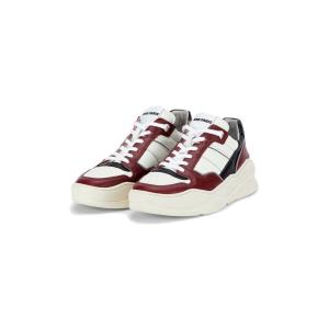 正規取扱店 AMI Alexandre Mattiussi 19S/S ローカットスニーカー BURGUNDY (アミ アレクサンドル マテュッシ)｜thepark