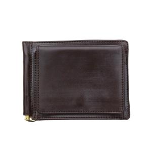 正規取扱店 GLENROYAL MONEY CLIP WITH COIN POCKET 小銭入れ付マネークリップ CIGAR (グレンロイヤル)｜thepark