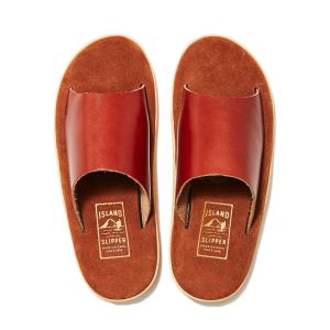 正規取扱店 ISLAND SLIPPER PTS705 シャワーサンダル スエード×スムース COGNAC (アイランドスリッパ)｜thepark