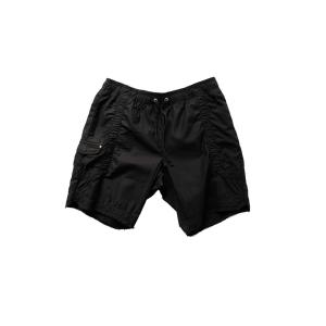 JOHN ELLIOTT ジョンエリオット メンズ Cotton Poplin Frame Shorts BLACK｜thepark