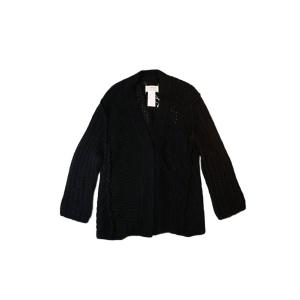 正規取扱店 Maison Margiela レディース 16-17A/W ワイドゲージニットカーディガン BLACK (メゾンマルジェラ)｜thepark