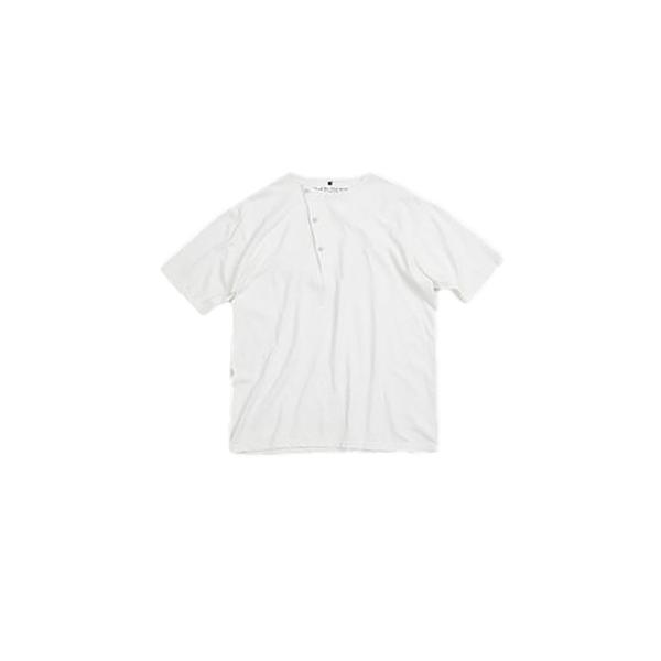 NIGEL CABOURN ナイジェルケーボン メンズ 50&apos;S DIAGONAL HENLEY N...