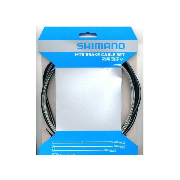 SHIMANO/シマノ ブレーキケーブルセット ステンレス MTB用 ブラック Y80098021　...