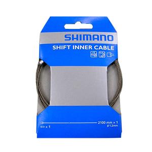 SHIMANO/シマノ SUS シフトインナーケーブル ステンレス φ1.2mm×2100mm Y60098911 ロード/MTB用　自転車