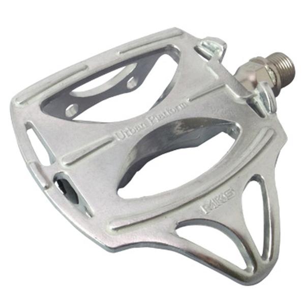 MKS/三ヶ島製作所 Urban Platform（アーバンプラットフォーム） シルバー ペダル 自...