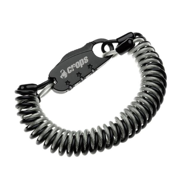 crops/クロップス Q3DUO マッチョ サンエスオリジナル コイルケーブルロック 自転車用品