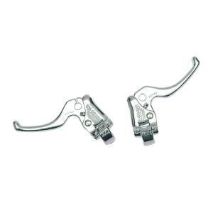 DIA-COMPE/ダイヤコンペ MX122-23 23.8mm 左右セット シルバーブレーキレバー