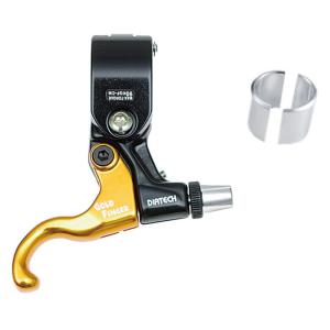 DIA-COMPE/ダイヤコンペ TECH99 Gold Finger ブラック/ゴールド 左右セットブレーキレバー 自転車用品 サイクルパーツ