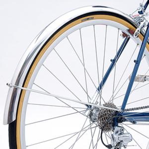 【未使用】本所工研　H27 亀甲 マッドガード700x25-28C 前後セット Honjo H27 亀甲 マッドガード フェンダー 前後セット ポリッシュ