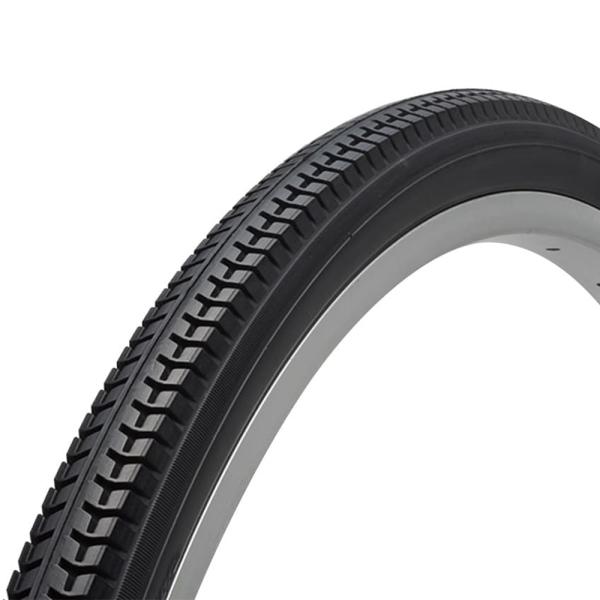 27インチ 自転車 タイヤ C249N 27×1-3/8 WO ブラック 1本ラップタグ 電動 アシ...