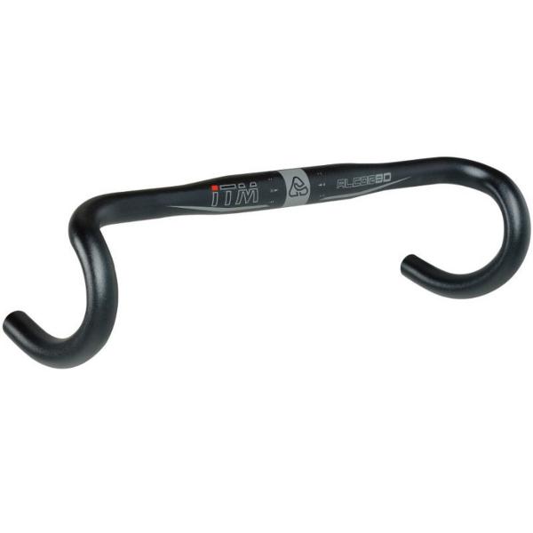 ITM/アイティーエム ALCOR 80 400mm ブラック/グレー ハンドル 自転車部品 サイク...