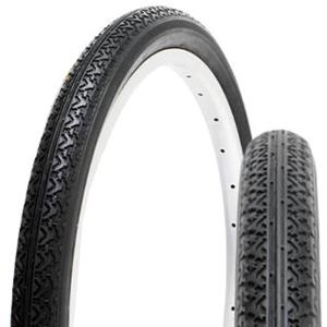 自転車 タイヤ 24インチ スタンダードタイヤ チューブ セット 英式 バルブ 0.9mm SR078 24×1-3/8 W/O 黒 タチ巻 DEMING L/L Shinko シンコー｜thepowerful