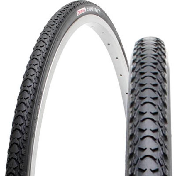 自転車 タイヤ 700C セミスリックタイヤ SR037 700×35C 黒 DEMING CROS...