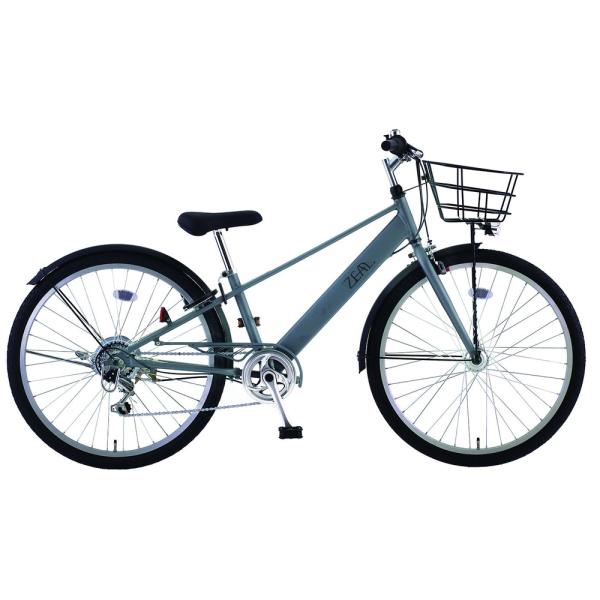 7分組 S-tech サカモトテクノ 26ゼール6Sオート マットチタン 自転車 26インチ CTB...