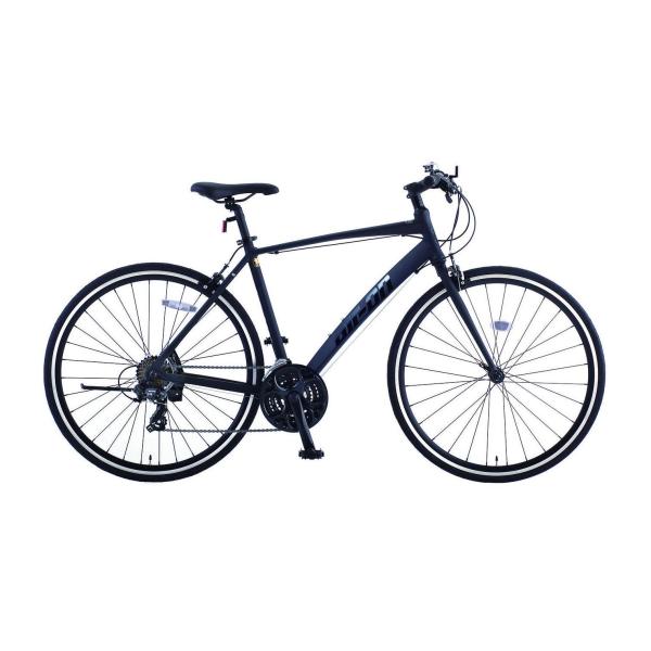 7分組 S-tech サカモトテクノ 700Cエアーオン510 マットブラック 自転車 クロスバイク
