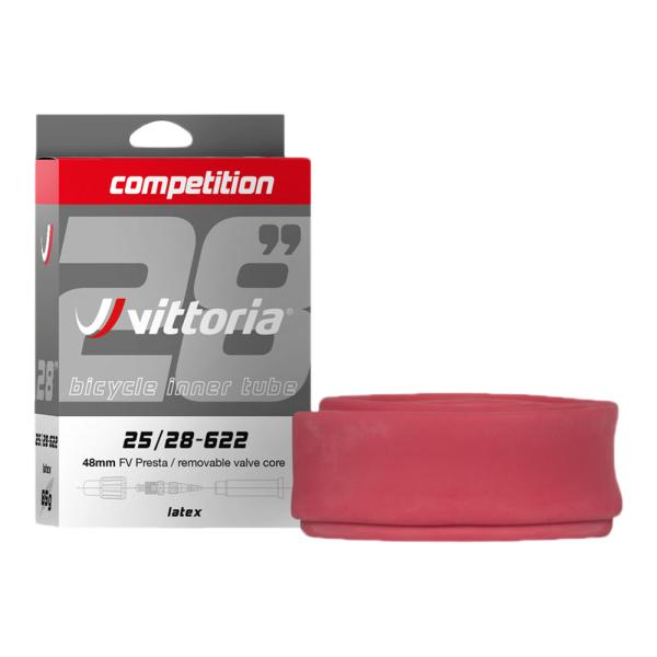 Vittoria ヴィットリア コンペティションラテックスチューブ 700x30/38c 仏式 48...