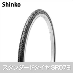 Shinko シンコー スタンダードタイヤ 27×1 3/8 タイヤチューブセット 27インチ 自転車 「61107-T021」
