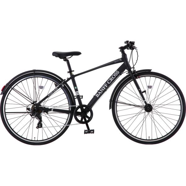 7分組 自転車 27インチ クロスバイク バンフクロス 7S-LEDライト BANFF CROSS ...