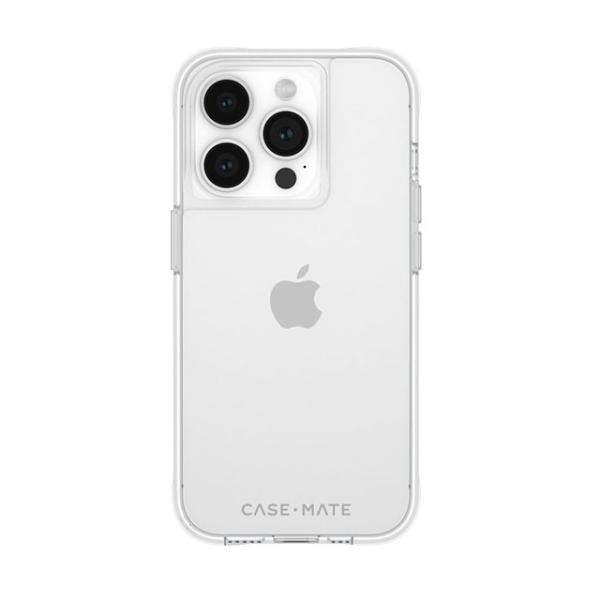 Case-Mate シンプルなデザインの耐衝撃クリアケース iiPhone 15 Pro 用 Tou...