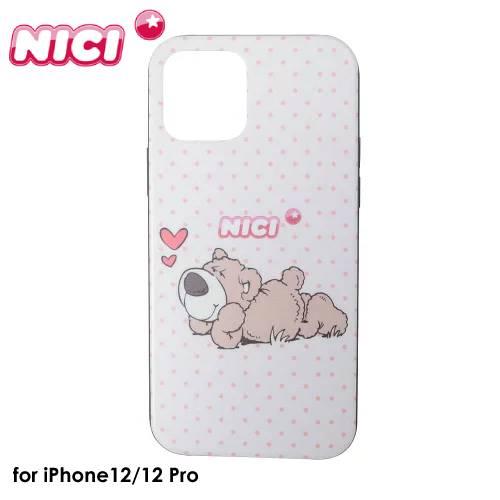 NICI ニキ Hybrid Back Case Brown Bear【iPhone 12/iPho...
